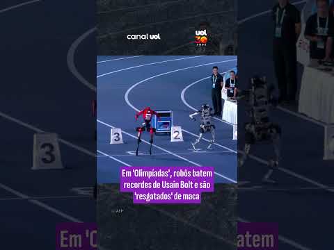 Robô humanoide supera recorde histórico de Usain Bolt nos 100 metros