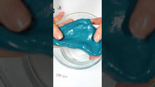 🤩 Watch the Magic! Color-Changing Slime DIY 🧪#shorts #diyvideos