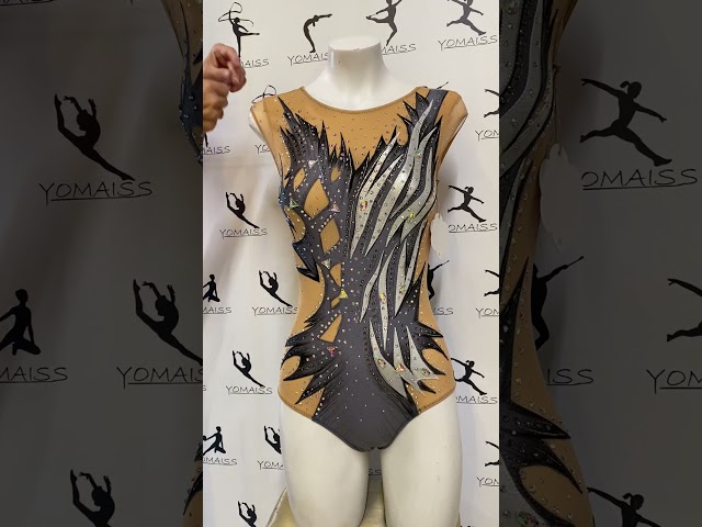Vídeo relacionado con Dysmad Costumizate! Bodies, maillots o mallas de manga larga elásticos metálicos para mujer adulta color dorado (L)