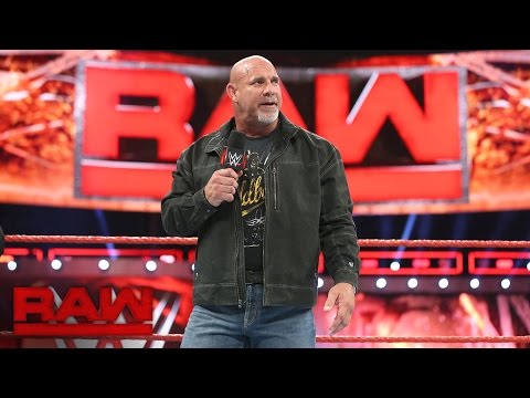 Goldberg confirms he will compete in the 2017 Royal Rumble Match: Raw, Nov. 21, 2016