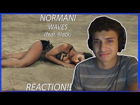 Normani - Waves (feat. 6LACK) (Official Music Video) REACTION!!