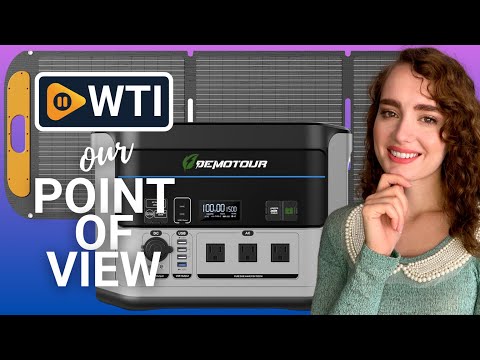 Power Station and 220W Solar Panel - WTI product video review