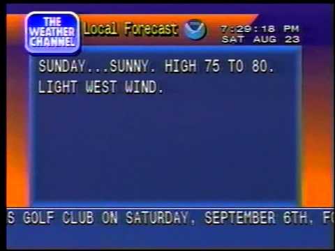 Weatherstar 4000 Atlantic City, NJ 08/23/97