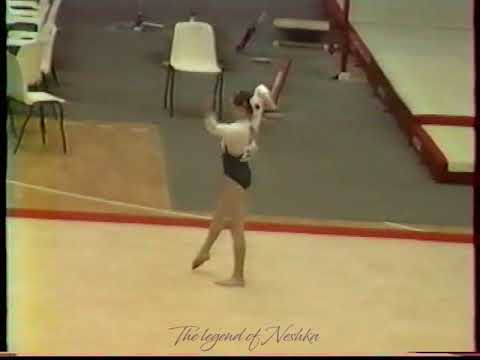 Marina KOSTYUCHENKO (UKR) floor - 2003 EYOF EF