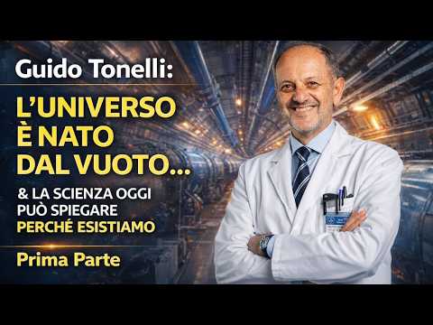 Guido Tonelli: "The universe was born from the void... and science can now explain why we exist."