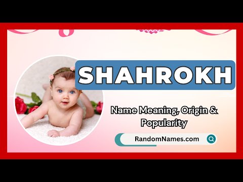 Shahrokh - Baby Boy Name Meaning, Origin & Popularity - RandomNames.com
