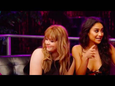 the pretty little liars cast shading sasha pieterse for 3 minutes