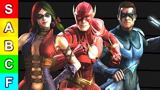 Ranking Every BRONZE Character in INJUSTICE MOBILE!