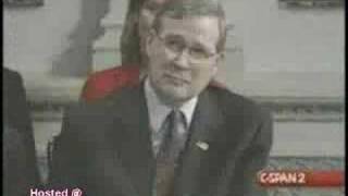 George W. Bush&#39;s introduction to public speaking