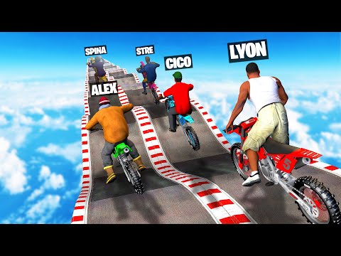 SALTA PIÙ LONTANO DEI TUOI AMICI PER VINCERE SU GTA5!!