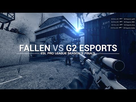 ESL Pro League S5 Finals: FalleN vs G2 Esports