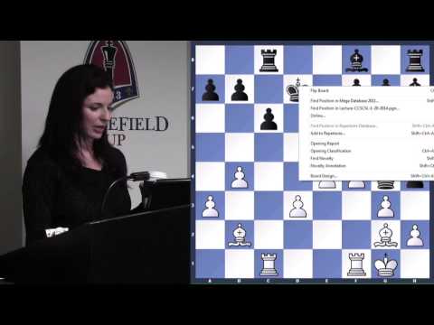 Lecture with WGM Jennifer Shahade (Analyze This! | The English ) - 2014.03.18