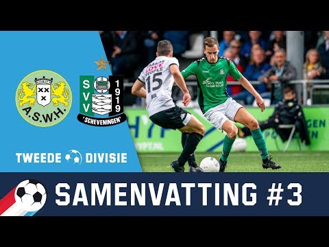Samenvatting AWSH-SVV Scheveningen 7-september-2019 | Tweede Divisie