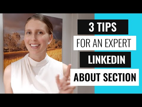Three Tips for Writing a LinkedIn About Section in 2020 - YouTube