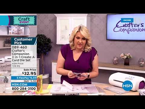 HSN | Crafter's Companion 05.03.2022 - 03 AM