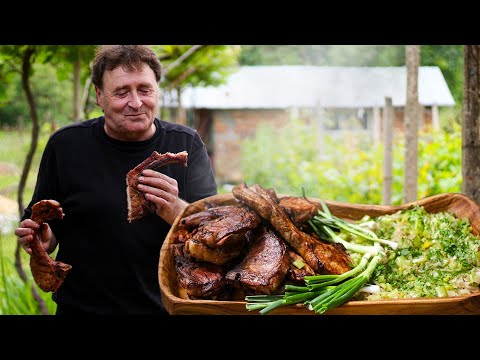 Sizzling Summer BBQ: Pork Chops on the Grill | Grandma's Lyutika Recipe