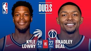 Kyle Lowry - Toronto Raptors - Bradley Beal - Washington Wizards