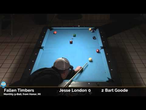 2016-04-09 Fallen Timbers 9-ball: Jesse London vs Bart Goode