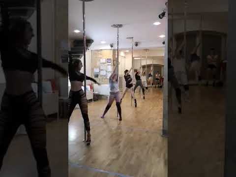 Pole Choréo Electrick Pole Studio d'Octobre avec Claire Jeutaime