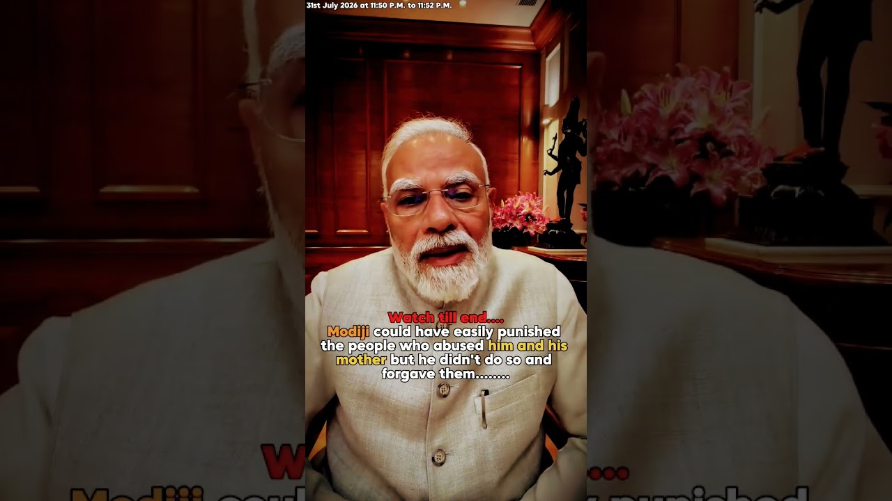 PM Modi's Biggest Act of Forgiveness 😲The Untold Story | Narendra Modi #shorts #narendramodi #pmmodi
