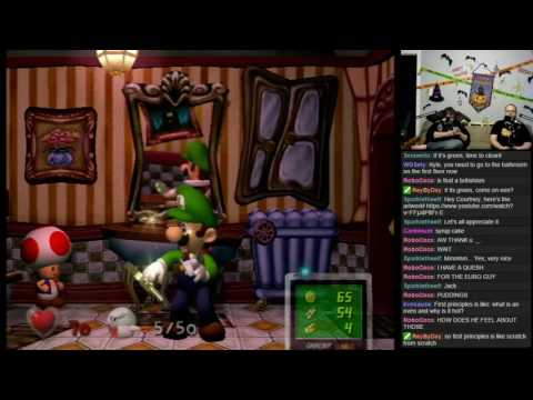 Let's Play 30 Years of Mario Pt.136 - Luigi's Mansion Part 2