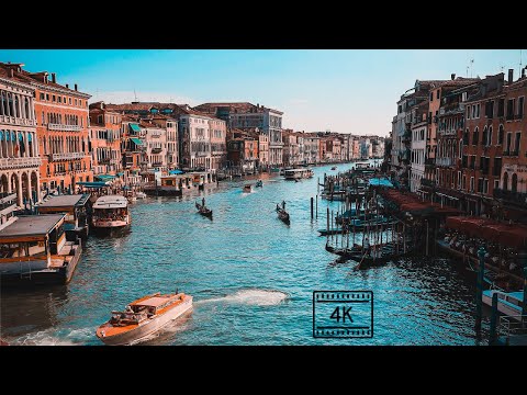 ⁴ᴷ Walking Tour in Venice, Italy (City Sounds) 4K | August, 2020