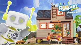ROBert Knows ? Playmobil | Tiny House | Living Small | Kids Educational Video