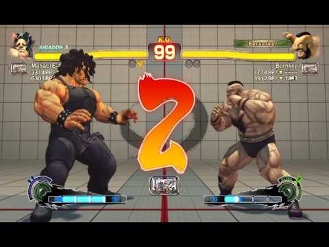 Batalla de Ultra Street Fighter IV: Hugo vs Zangief