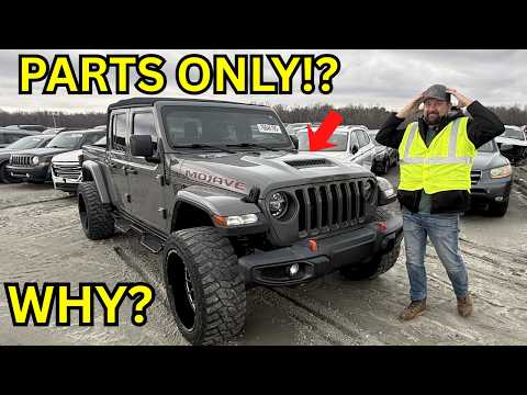They Gave This Jeep Gladiator a PARTS ONLY Title… But It Runs?!