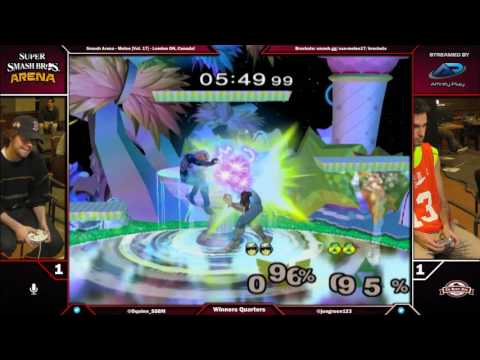 Smash Arena   Melee #17   1v1 Winners Quarters   Oquinn vs Greener