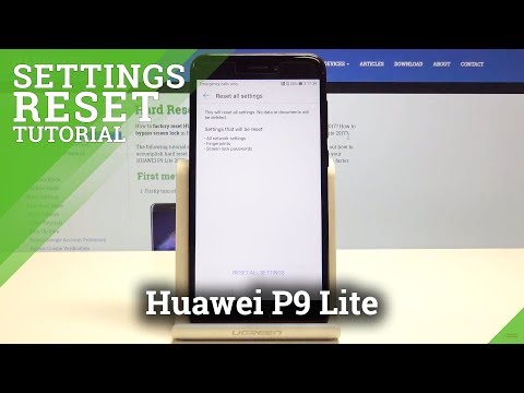 Huawei P9 Lite Reset Settings