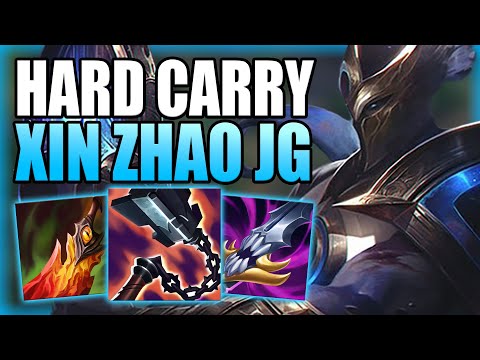 HOW TO PLAY XIN ZHAO JUNGLE & HARD CARRY THE GAME IN S12! - Best Build/Runes Guide League of Legends