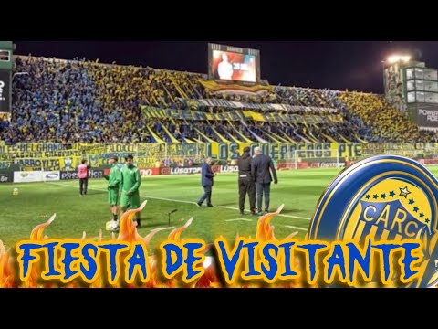 "FIESTA DE VISITANTE de LOS GUERREROS PTE. en cancha de BANFIELD" Barra: Los Guerreros &bull; Club: Rosario Central &bull; País: Argentina
