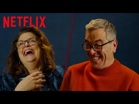 afbeelding Ruth Jones & James Nesbitt Try Police Sketching Each Other