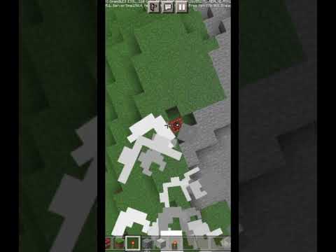 TNT experiment in underground in Minecraft magic #short