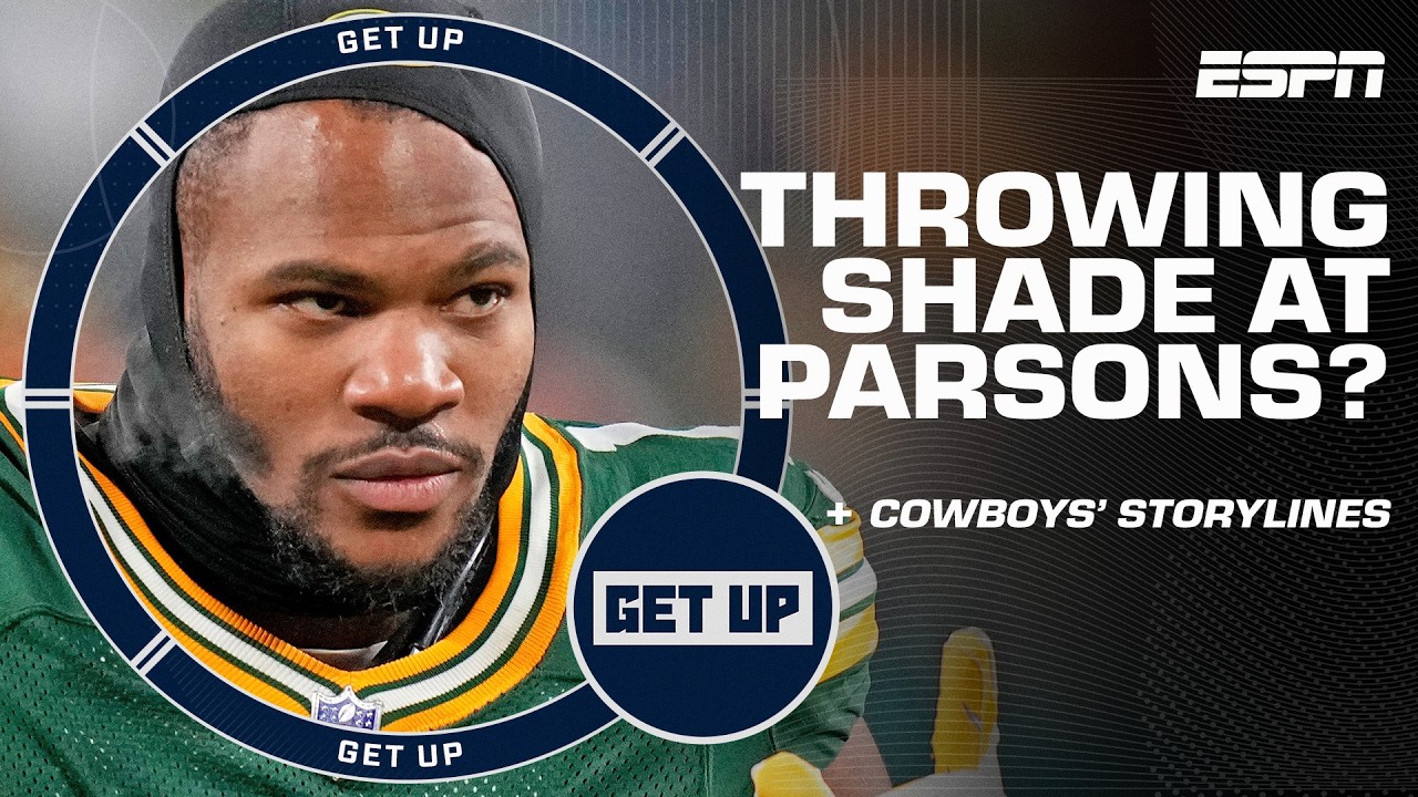 Did Stephen Jones throw shade at Micah Parsons WITH THIS? | Get Up