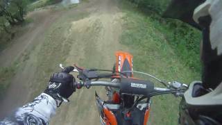 preview picture of video 'Harrier Motocross - Helmet Cam Lap with Ashley Harrier'