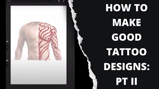 The KEY to Designing Tattoos | How to Draw with Flow