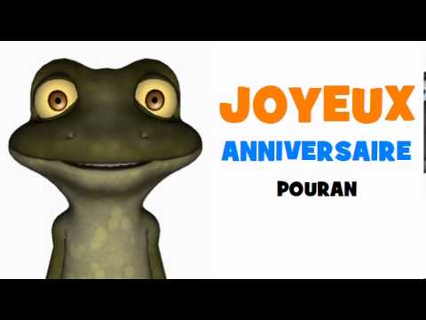 JOYEUX ANNIVERSAIRE POURAN!