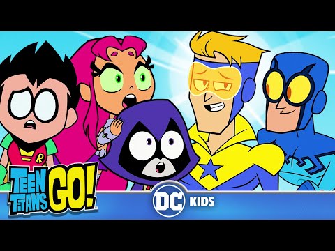 Best of Blue Beetle & Booster Gold | Teen Titans Go! | @dckids