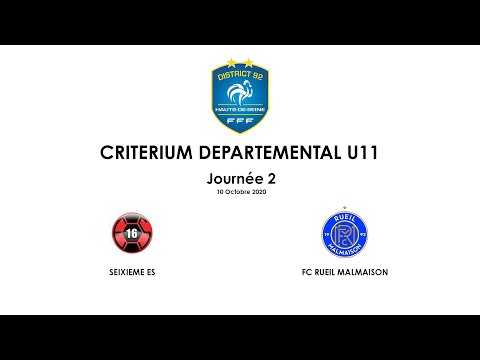 201010 - CRIT.U11 J02 - Poule I // SEIXIEME ES - FCRM