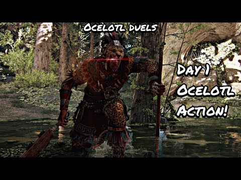 Day 1 Ocelotl In Action! (Ocelotl Duels) | For Honor @AuroraFGC