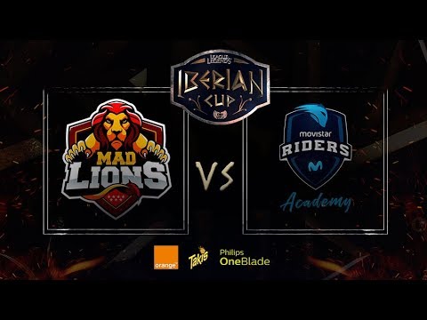 MAD LIONS VS MOVISTAR RIDERS ACADEMY  | IBERIAN CUP | FASE DE GRUPOS | (2018)