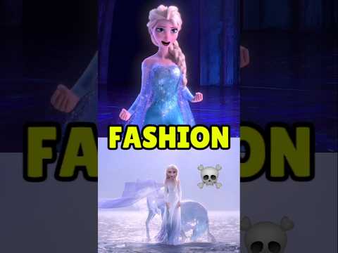 Elsa has a HIDDEN meaning in her dresses in Frozen