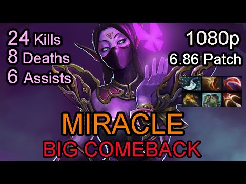 Miracle Templar Assassin 6.86 patch Pub Ranked Full Game