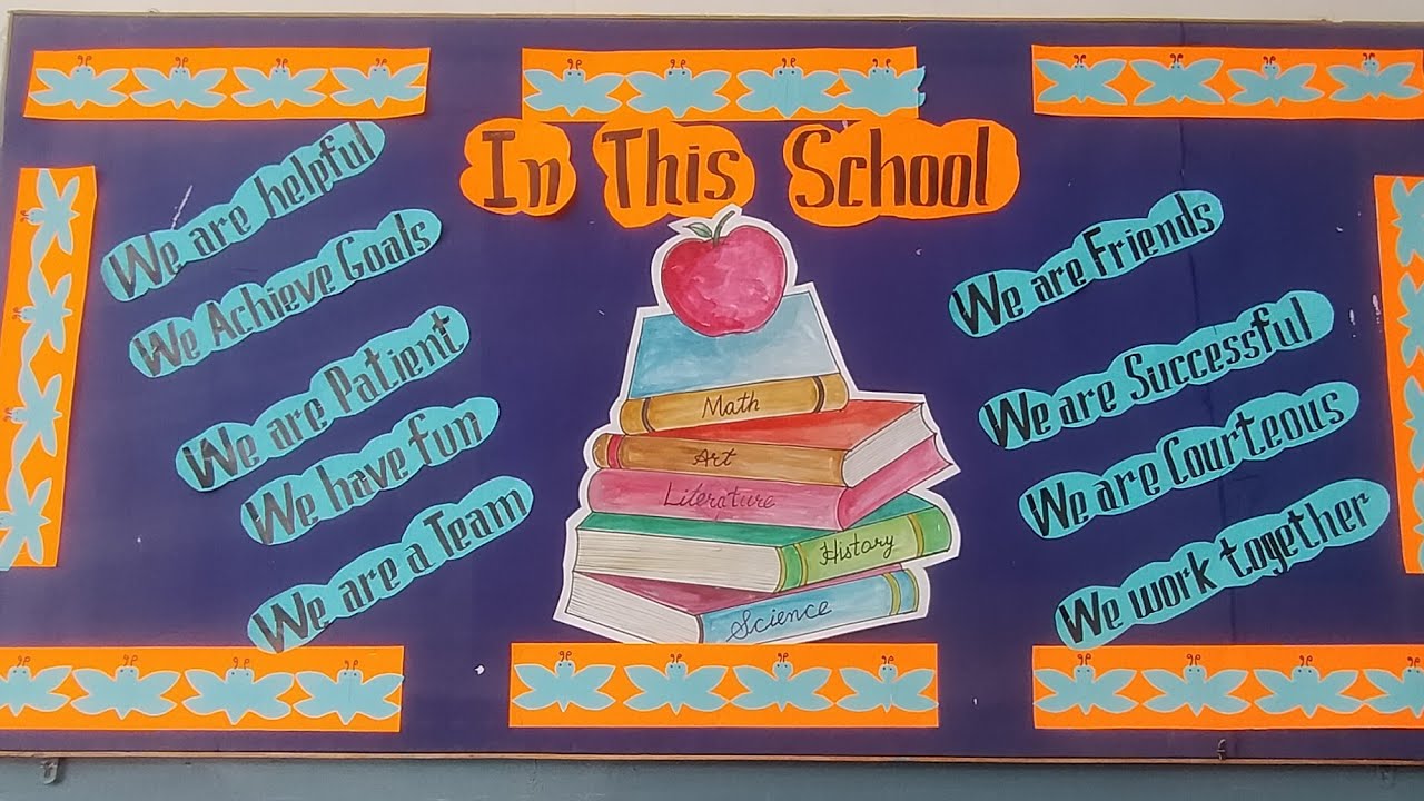Display Board Ideas for school 2023/  Motivation Display Board/ School Decoration/ Bulletin Board