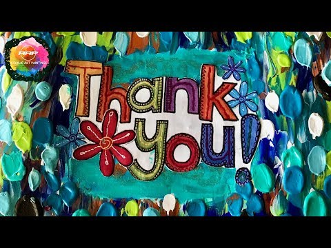 A Card for Lisa Using Daubism Texture Acrylic Art Technique. Card Making Made Easy. (180)