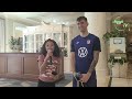 Christian Pulisic gets sturdy with Jazzy, talks about life in England, & his favorite teammate