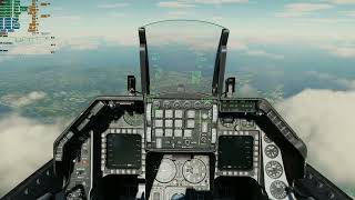 DCS World Marianas F16 Free Flight   Ryzen 5 2600   Radeon RX6700XT
