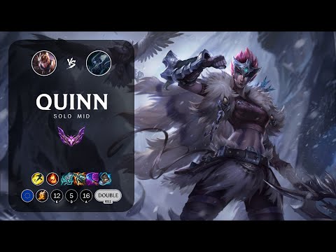 Quinn Mid vs Lissandra - EUW Master Patch 13.8